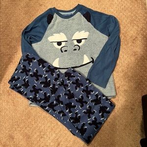 Boys St. Eve Kids Sherpa Fleece Pajama Set